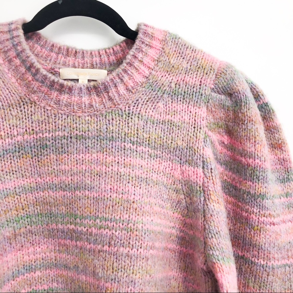 Loveshackfancy Aquarius Pullover Chunky Knit Swea… - image 4